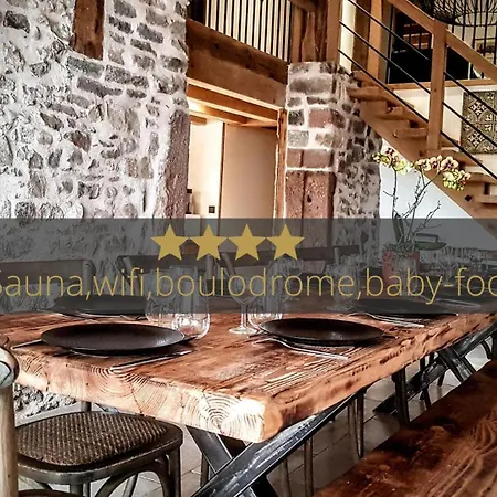 Chalet Joli 12 Personnes 200m2 Sauna Baby-foot Cleurie